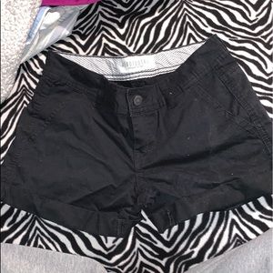 Black shorts
